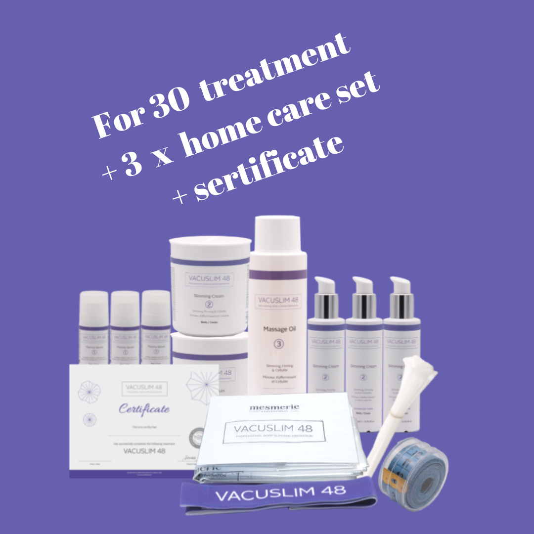 VACUSLIM 48 BODY COUNTURING START UP SET with training