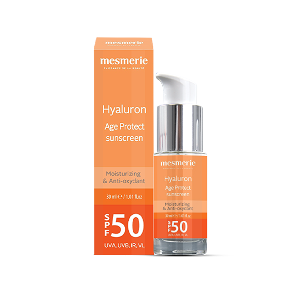 Hyaluron Age Protect SPF 50 krema za zaštitu kože od sunca sa anti-age efektom 30ml