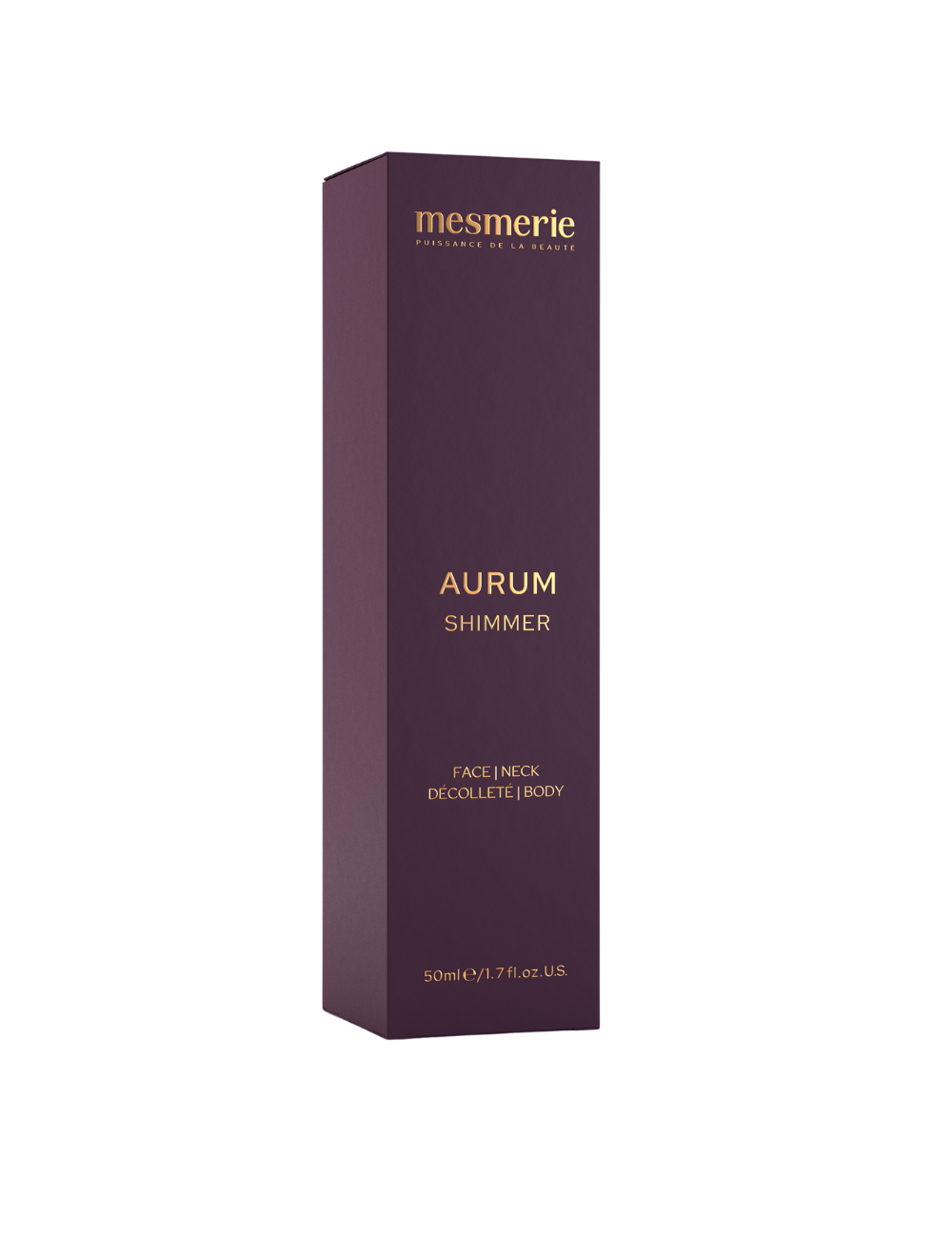 AURUM SHIMMER - Negujući zlatno-bronzani serum za telo i lice