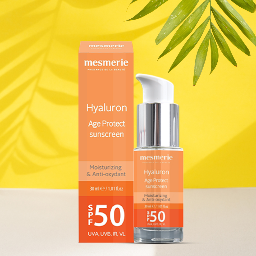 Hyaluron Age Protect SPF 50 krema za zaštitu kože od sunca sa anti-age efektom 30ml
