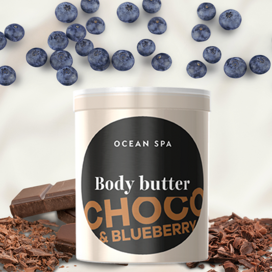 CHOCO BLUEBERRY BUTER ZA NEGU TELA čokolada, borovnica 250ml