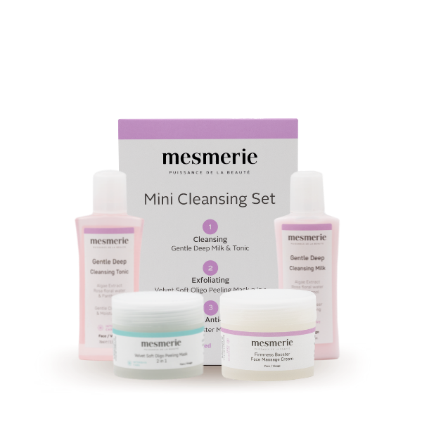 MINI CLEANSING SET za čistu, hidriranu i blistavu kožu lica