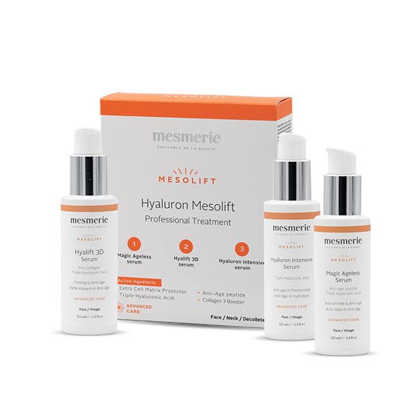 HYALURON MESOLIFT ANTI-AGING & FIRMING SERUMS FOR NEEDLE-FREE MESOTERAPY